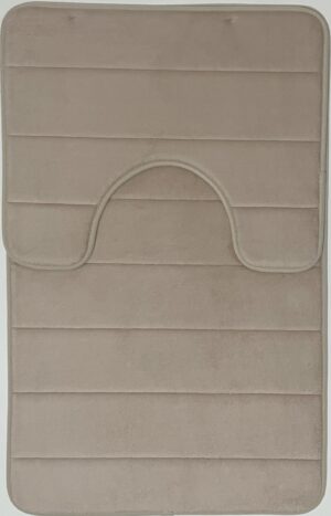 Kupatilska Prostirka Memory Foam Set 50×80 Bež
